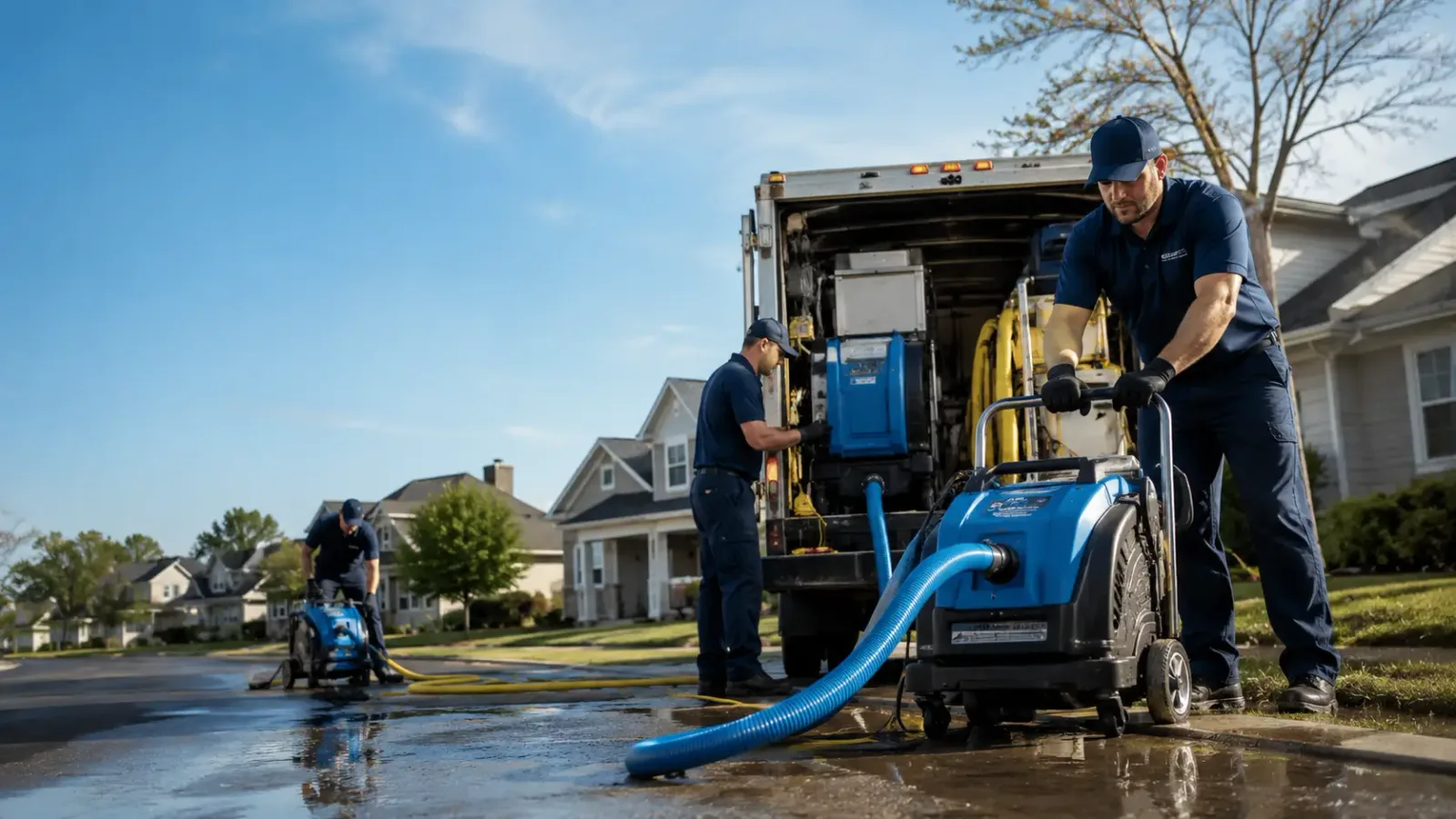 Flood Damage Cleanup in Horseshoe Bay, TX